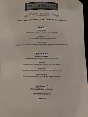 Menu photo 2 Vault 237 Buffalo, NY Menu photo 2 Vault 237 Buffalo, NY