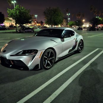 City Wraps - Supra door garnish and front bumper vinyl wrapped. - Vehicle Wraps Near Me - Chino, California
