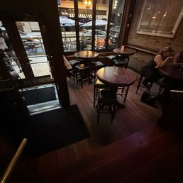 Front seating area, lower than bar level Front seating area, lower than bar level