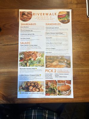Menu photo 1 Riverwalk Grill Gladwin, MI Menu photo 1 Riverwalk Grill Gladwin, MI