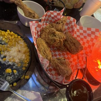 K Pub Chicken & Karaoke - Fried 1/2 Chicken Cheese Sweet Corn - Chicken Wings Near Me - Austin, Texas K Pub Chicken & Karaoke - Fried 1/2 Chicken Cheese Sweet Corn - Chicken Wings Near Me - Austin, Texas