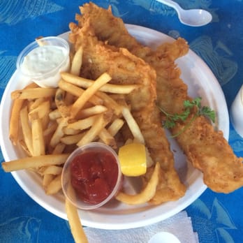 Harbor Fish Cafe - Two piece fish and chips - Seafood Near Me - Carlsbad, California