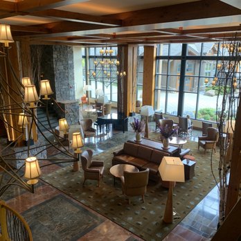 The Lodge at Spruce Peak - Main lobby area - Ski Resorts Near Me - Stowe, Vermont The Lodge at Spruce Peak - Main lobby area - Ski Resorts Near Me - Stowe, Vermont