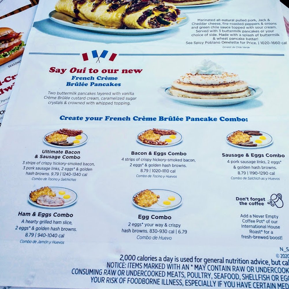 IHOP - menu - Burgers Near Me - Hicksville, New York