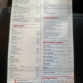 Atlantic Beer & Oyster - Seafood Near Me - Winter Park, Florida