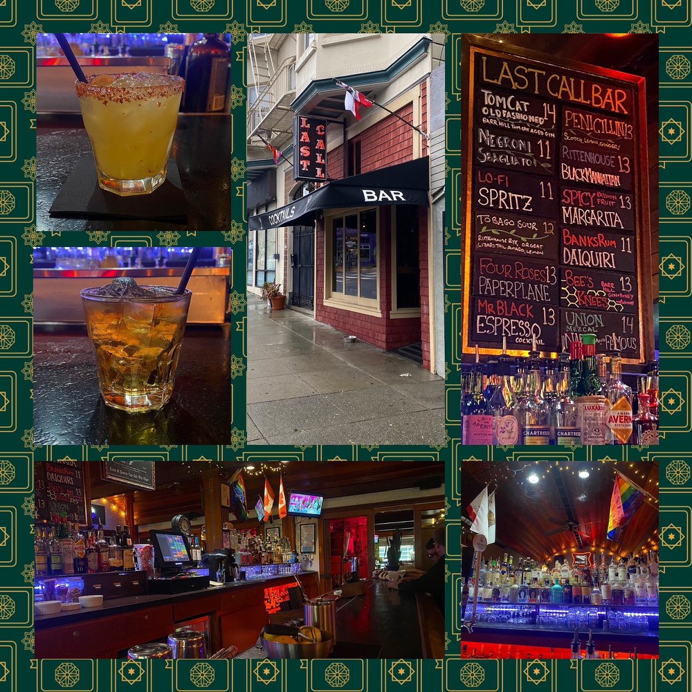 Montage of images from Last Call Bar Montage of images from Last Call Bar