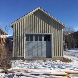 The Garage Doctor - Customer wood door in Boulder