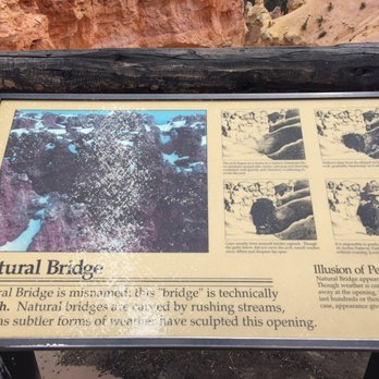 Natural Bridge - Landmarks & Historical Buildings Near Me - Bryce, Utah