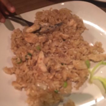 Fancy Sushi - Portions have shrunk. An order of chicken fried rice. It used to be a full order at dinner???!!! - Japanese Near Me - Clermont, Florida Fancy Sushi - Portions have shrunk. An order of chicken fried rice. It used to be a full order at dinner???!!! - Japanese Near Me - Clermont, Florida