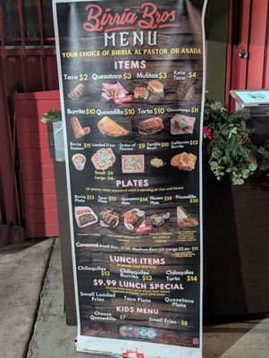 Menu photo 1 Birria Bros. Bakersfield, CA
