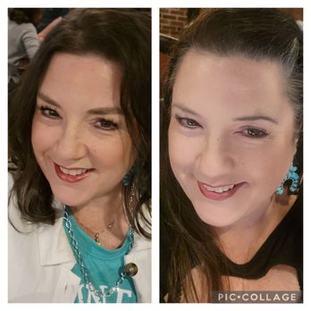 Visage Salon & Day Spa - These pictures are 4 weeks apart - Hair Salons Near Me - Houston, Texas Visage Salon & Day Spa - These pictures are 4 weeks apart - Hair Salons Near Me - Houston, Texas