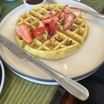 Two Hands - Lemon Poppyseed Waffle - Breakfast & Brunch Near Me - Dallas, Texas Two Hands - Lemon Poppyseed Waffle - Breakfast & Brunch Near Me - Dallas, Texas