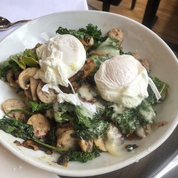 Meli Cafe - Healthy bowl with poached eggs - New American Near Me - Chicago, Illinois Meli Cafe - Healthy bowl with poached eggs - New American Near Me - Chicago, Illinois