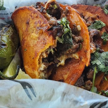 Fatima's Grill - Queso birria tacos. - Mediterranean Near Me - Downey, California