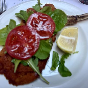 Il Cantinori - Split half order of veal chop Milanese - Italian Near Me - New York, New York Il Cantinori - Split half order of veal chop Milanese - Italian Near Me - New York, New York