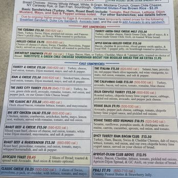 Great Harvest Bread - Menu - Bakeries Near Me - Albuquerque, New Mexico