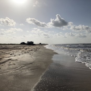 Rutherford Beach - At sundown - Beaches Near Me - Creole, Louisiana