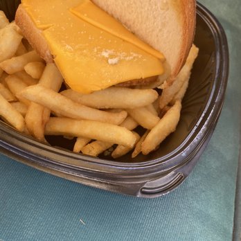Farmer Boys - Kids grilled cheese. Cheese wasn't even melted. Terrible sandwich. Shitty fries - Burgers Near Me - Escondido, California Farmer Boys - Kids grilled cheese. Cheese wasn't even melted. Terrible sandwich. Shitty fries - Burgers Near Me - Escondido, California