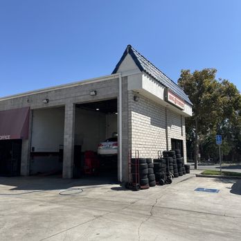 Big O Tires - alignment rack open and service - Tires Near Me - Yorba Linda, California