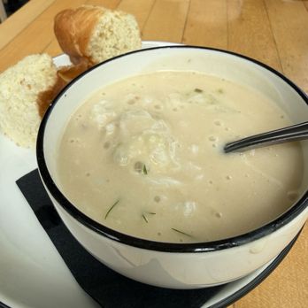 Local Ocean Seafoods - Roasted Garlic Crab Soup (my favorite thing of the meal) - Seafood Markets Near Me - Newport, Oregon Local Ocean Seafoods - Roasted Garlic Crab Soup (my favorite thing of the meal) - Seafood Markets Near Me - Newport, Oregon