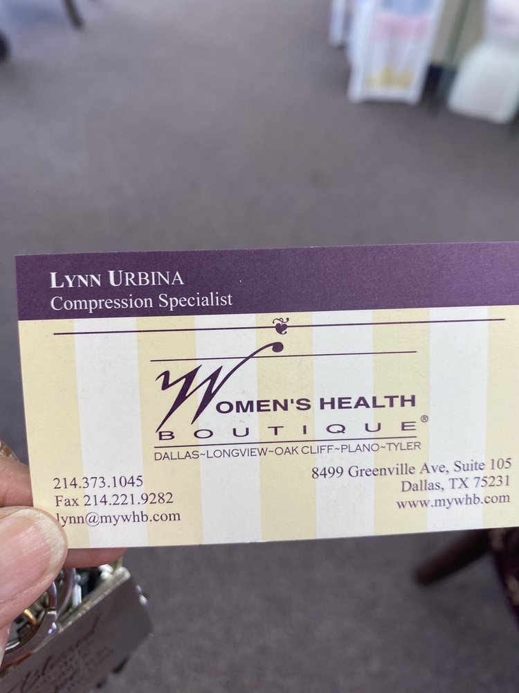 WOMEN’S HEALTH BOUTIQUE Updated October 2024 8499 Greenville Ave