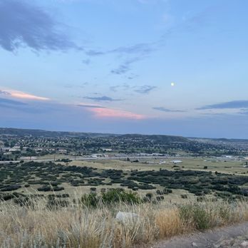 Philip S Miller Park - View from the top of the mini incline (Challenge Hill); overlooking I-25 - Parks Near Me - Castle Rock, Colorado Philip S Miller Park - View from the top of the mini incline (Challenge Hill); overlooking I-25 - Parks Near Me - Castle Rock, Colorado