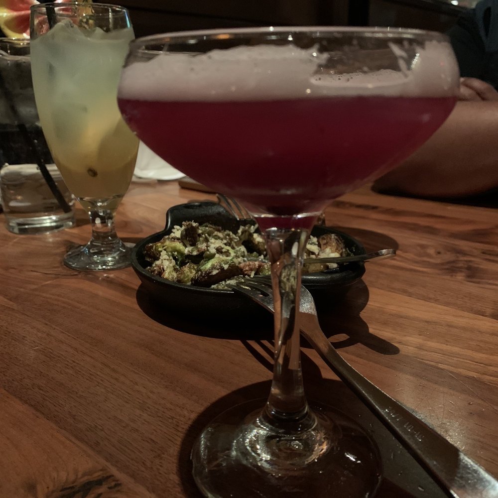 Lazy Dog Restaurant & Bar - Lemon blueberry martini - New American Near Me - Euless, Texas Lazy Dog Restaurant & Bar - Lemon blueberry martini - New American Near Me - Euless, Texas