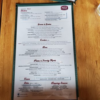 The Post Colorado - Longmont - Lunch Menu - Chicken Shop Near Me - Longmont, Colorado