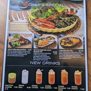 Quan Ong Sau - Chef's Special menu. - Vietnamese Near Me - Everett, Washington