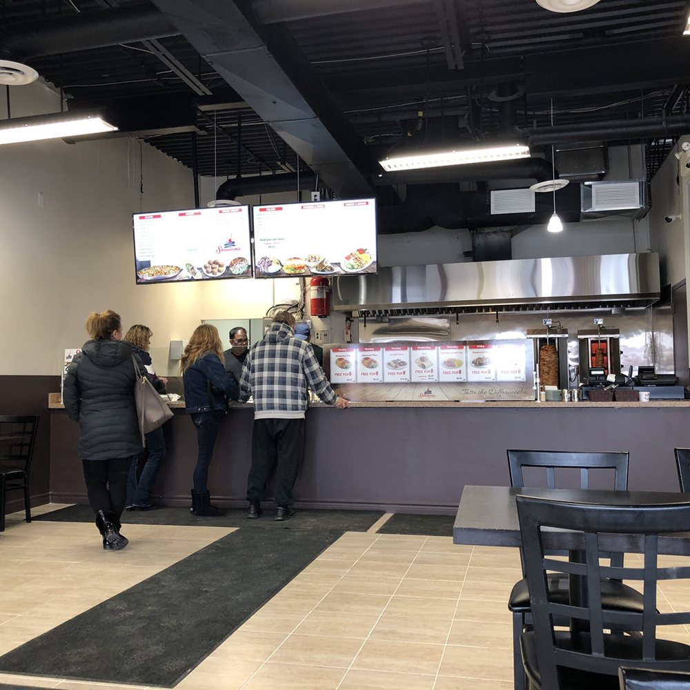 Shawarma Fusion - Interior of Shawarma Fusion - Mediterranean Near Me - Guelph, Ontario
