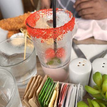 Lighthouse - Cocktail - Raspberry Lava flow - Breakfast & Brunch Near Me - Newport Beach, California