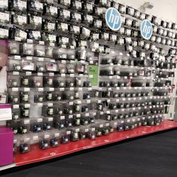 Staples - The walla of ink cartridges