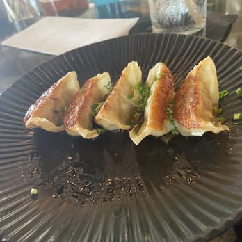 The Moderne - Fried Pork Gyoza 10/10 so good we ordered them twice - Tapas/Small Plates Near Me - Orlando, Florida