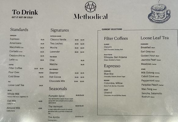 Menu photo 1 Methodical Columbia, SC Menu photo 1 Methodical Columbia, SC