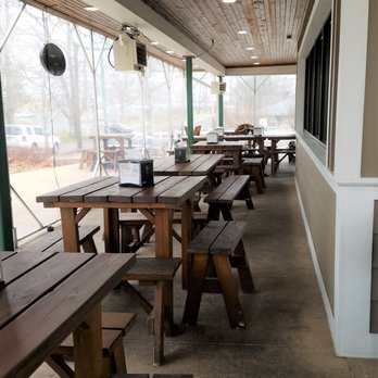 The Mug - outside seating - Burgers Near Me - Greenfield, Indiana