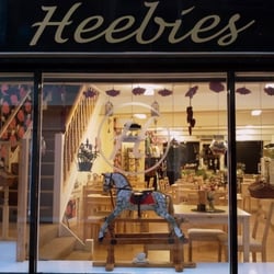 Heebies - The cafe entrance.