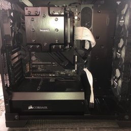 So far I still need a gpu but this case was a mess from my previous build and he was able to cable manage this so beautifully. Thank you