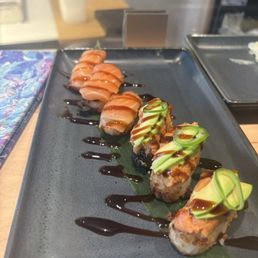 Salmon Crispy Rice Spicy Tuna Crispy Rice