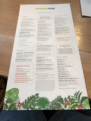Menu photo 7 Wondertree Gt Lon, XGL
