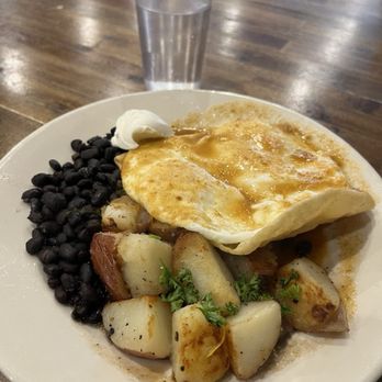 Wescafe - HUEVOS RANCHEROS - $15 - 2 over easy eggs on fried tortillas, red salsa, beans, potatoes, sour cream. - Coffee & Tea Near Me - Alameda, California Wescafe - HUEVOS RANCHEROS - $15 - 2 over easy eggs on fried tortillas, red salsa, beans, potatoes, sour cream. - Coffee & Tea Near Me - Alameda, California