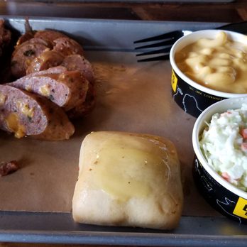 Dickey's Barbecue Pit - Beef brisket, jalapeno cheddar kielbasa, mac & cheese, coleslaw - American Near Me - Kapolei, Hawaii