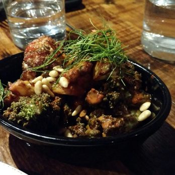 Pub Thirty Two - Roasted Cauliflower with dragon pepper sauce, roasted pine nuts, mint and lemon zest - Gastropubs Near Me - Mission Viejo, California Pub Thirty Two - Roasted Cauliflower with dragon pepper sauce, roasted pine nuts, mint and lemon zest - Gastropubs Near Me - Mission Viejo, California
