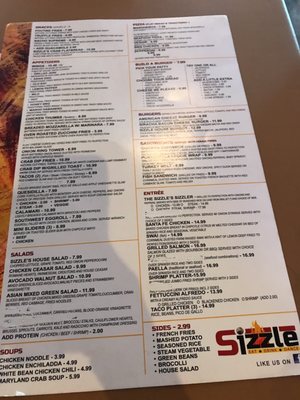 Menu photo 6 Sizzle Eat Drink Dance White Marsh, MD Menu photo 6 Sizzle Eat Drink Dance White Marsh, MD