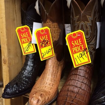 Alcala's Western Boots - For $1200 to $2200 these boots were made for walking! - Shoe Stores Near Me - Chicago, Illinois