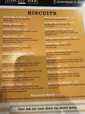 Menu photo 5 The Biscuit Bar Coppell, TX Menu photo 5 The Biscuit Bar Coppell, TX