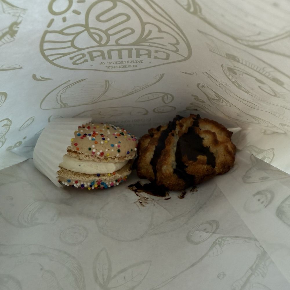 Camas Market & Bakery - Birthday cake macaron and coconut chocolate macaroon - Bakeries Near Me - Camas, Washington Camas Market & Bakery - Birthday cake macaron and coconut chocolate macaroon - Bakeries Near Me - Camas, Washington