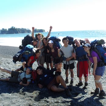Adventure Treks - After a successful beach backpack on the Olympic Peninsula. - Summer Camps Near Me - Hendersonville, North Carolina