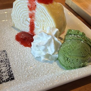 JINYA Ramen Bar - Fort Collins - Mochi Ice Cream - Green Tea* Crepe dessert roll - Ramen Near Me - Fort Collins, Colorado JINYA Ramen Bar - Fort Collins - Mochi Ice Cream - Green Tea* Crepe dessert roll - Ramen Near Me - Fort Collins, Colorado