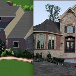 County Wide Landscaping - Brian's design vs what we got.