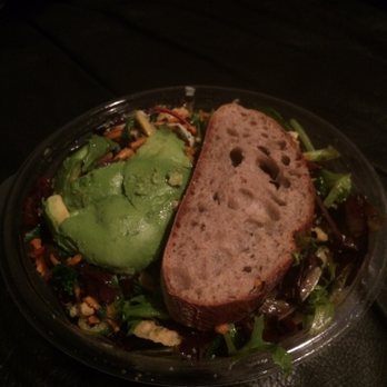 sweetgreen - Healthy Salads, Wraps, and Bowls - Spring Chicken with avocado and complimentary bread! - Salad Near Me - Arlington, Virginia